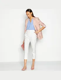 Debenhams white cropped trousers best sale