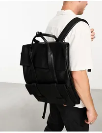 Shop ASOS Leather Backpacks for Men up to 55 Off DealDoodle