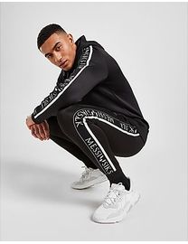 Shop SikSilk Men s Black Tracksuits up to 80 Off DealDoodle