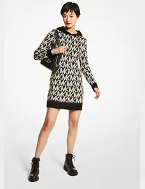 Michael kors hooded dress online