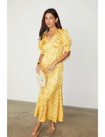 Shop Women s House Of Fraser Yellow Dresses up to 65 Off DealDoodle