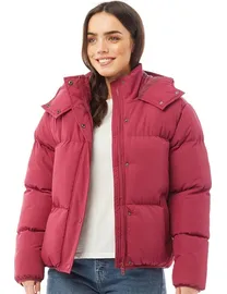 Fluid womens hooded puffer jacket sale