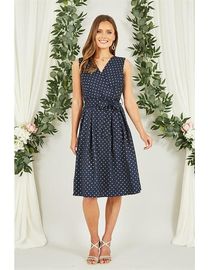 House of fraser navy dress best sale