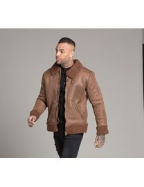 4bidden aviator faux shearling jacket hotsell