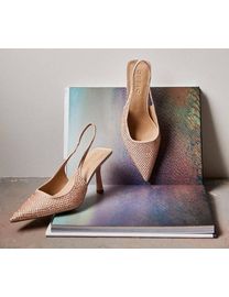 Shop OFFICE Shoes Women s Rose Gold Heels up to 80 Off DealDoodle