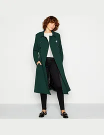 Shop Principles Women s Khaki Green Coats up to 70 Off DealDoodle