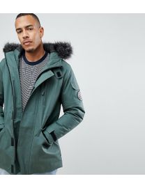 Shop Bellfield Clothing Mens Parka Coats With Fur Hood up to 55 Off DealDoodle