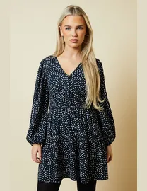 Shop Debenhams Dorothy Perkins Women s Tiered Dresses up to 90 Off DealDoodle