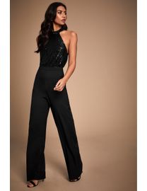 Lipsy glitter jumpsuit online