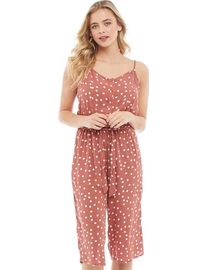 Brave soul polka dot jumpsuit online